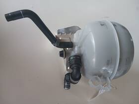 4k0121405ac Audi 2018-2023 A6 C8 Engine Coolant Reservoir With Bracket Oem