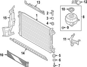4k8-121-283-bf Audi Genuine Air Duct