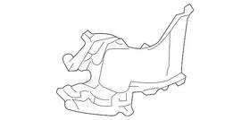 4ke-121-763-c-9b9 Audi Genuine Inner Duct 4ke-121-763-c-9b9 Audi Genuine Inner Duct