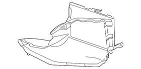 4m8-145-333-c Audi Genuine Front Duct