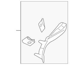 8k9-853-888 Audi Genuine Side Shield 8k9-853-888 Audi Genuine Side Shield