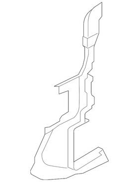 8t0-121-284-t Audi Genuine Air Duct