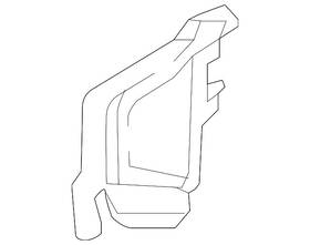 8w0-121-283-bq Audi Genuine Outer Duct