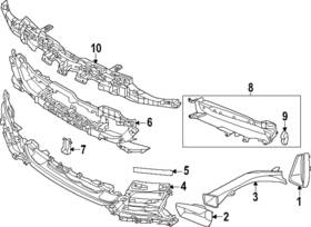 9j1-121-706-a Audi Genuine Air Inlet Duct