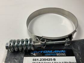 561.230425.b Automann 561-230425-b Heavy Duty T-bolt Hose Clamp 4.25 Inch -4.56 Range 4-1/2