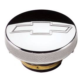 76320 Billet Specialties - Radiator Cap 7lb Chev Bowtie Polished