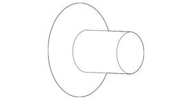 17-21-7-615-869 Bmw Genuine Mount Frame Spacer