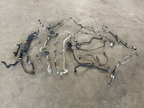 2284286 Bmw 13-15 Alpina B7 F01 F02 Ac Condenser Coolant Hose Line Pipe Set 4.4 1457 Oem