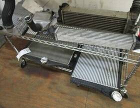 317-50223 Bmw 10 11 12 13 2010-2013 X5m 4.4t Lh Intercooler Assembly 113k Miles Oem