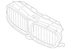 51-13-7-497-205 Bmw Genuine Shutter Assembly