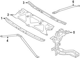 51-64-9-464-027 Bmw Genuine Lamp Bracket