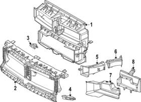 51-74-8-081-237 Bmw Genuine Upper Duct