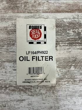 Bowes Lf164/ph922 Nos Seal Fast Oil Filter Lf164 Ph922 New Old Stock 13/16 Inch -16 Thread
