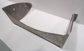 A115b Brookville Roadster Ford Model A Radiator Splash Apron Standard Height 1930-1931