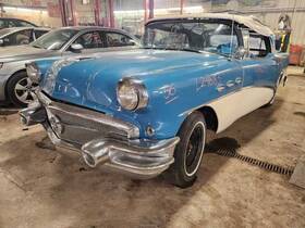 109.gm4s56 Buick Radiator Core Support 2 Door Hard Top Fits 1956 Special 1185542