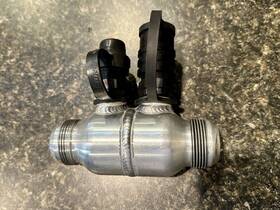 70-11003 C&r Racing Fabricated Check Valve Engine Cooler Chiller With Jiffy Tite