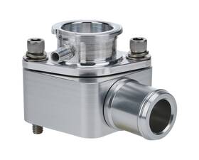 80-005 Canton - Billet Water Filler Neck With 1.5 Hose Fitting