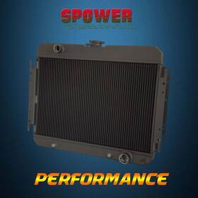3002313 Caprice At For Chevrolet Bel Air Biscayne Impala 1965-1969 Black Radiator