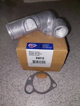 84816 Carquest 90s Ford F150 250 350s And Vans Coolant Water Outlet Free Shipping