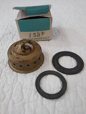 Chevrolet 3139134 1959 60 61 Nos Gm Delco 180 Degree Thermostat 158-p