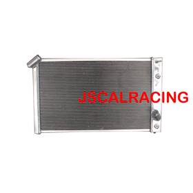 Ca1215 Chevrolet 3rows Aluminum Radiator Fit Corvette V8 Engine 69-72 At Mt 7.4l 1215