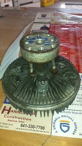 326-00686 Chevrolet Truck Fan Clutch I-beam Front Axle Only 6.5l Fits 97-02 3500 Pickup 1495468