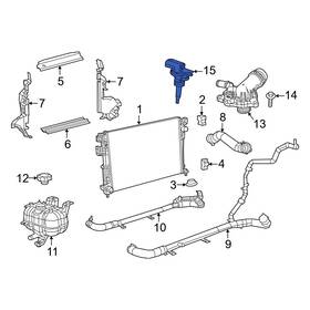 68217702ad Chrysler Oe Engine Coolant Temperature Sensor