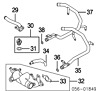 8-97131-890-2 Coolant Water Bypass Pipe For Isuzu Trooper 98-02