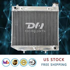 Dh Racing Parts 747086860370 New Aluminum Atv Radiator For Honda Trx450r Trx450 Trx 450 R 2004-2009 2005 2006
