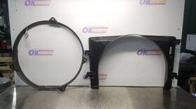 673.ch8c22 Dodge 22 Ram 2500 Radiator Fan Shroud 6.7l