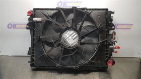 675-10192 Dodge 22 Ram 1500 Radiator Fan Motor And Ac Condenser Assembly 3.6l