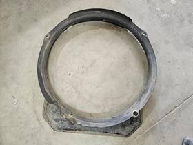 673.ch8706 Dodge Truck Used 06 Ram Diesel Engine Mounted Fan Shroud Ship 5.9