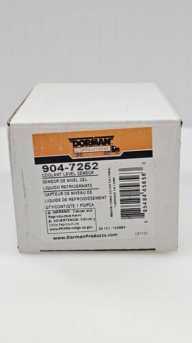904-7252 Dorman 904 7252 Coolant Level Sensor Nib Oem Part Priced To Sell
