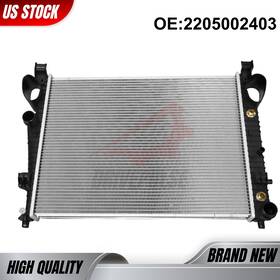 A2205002403 Drivepulse A2465001303 Radiator For 2006 Mercedes-benz S350 New Aluminum Core Plastic Tank