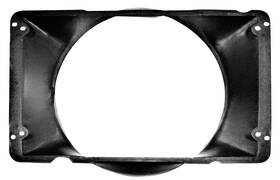 1488w Dynacorn Chevy Chevelle El Camino Small Block Radiator Fan Shroud 1966-67