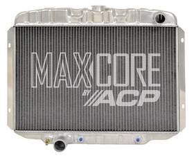 Fm-er207 Dynacorn Ford Mustang/mercury Cougar Radiator Aluminum 2-row V8 1967-70
