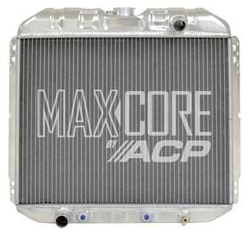 Fm-er304 Dynacorn Ford Mustang Radiator Aluminum 3-row I-6 1967-70