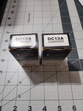 Dc13a E-tron Condenser Tune-up Part Lot Of 2