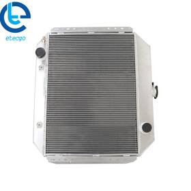 687631 Etecgo 4row Radiator Cc433 Aluminum For Ford F-100 Custom 1975-1979 V8 5.0l