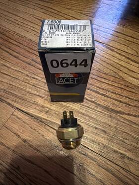 7.5008-ai Facet Engine Cooling Fan Switch For 1992-1993 Alfa Romeo 164