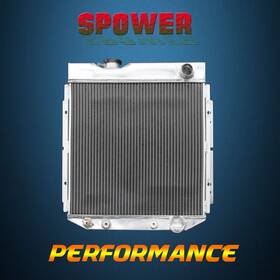 434062 Falcon At For Ford Mustang Sedan Comet Mercury V8 1963-66 3row Aluminum Radiator