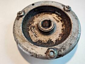4211356 Fiat 850 Spider 600d Water Pump Pulley Hub Used