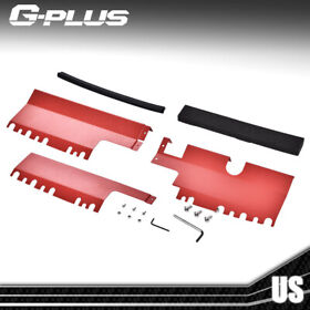 Gpl1958487 Fit For 2015 2016 2017 2018 Wrx Sti Red Radiator Shroud Plate Cooling Kit