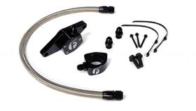 Fleece Performance 670875715073 For 98.5-02 Vp Coolant Bypass Kit With Stainless Steel Braided Line