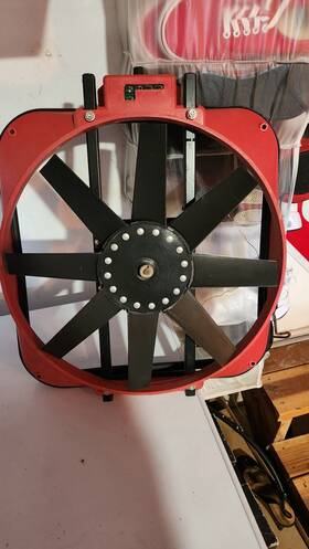 24vflex Flex-a-lite 105320 Impala 58 Thru 68 Electric Fan 3300 Cfm