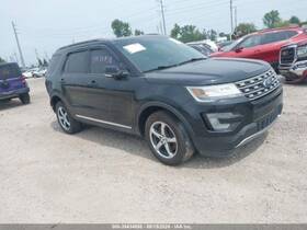 1639915 Ford Used Radiator Shutter Assembly Fits 2017 Explorer Grade A