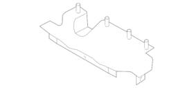2l1z-8327-aa Ford Genuine Air Deflector