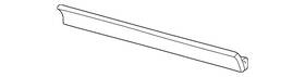 3w4z-8349-aa Ford Genuine Side Air Baffle