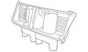 4c5z-8c299-aaa Ford Genuine Mesh Radiator Grille