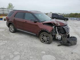 5359712 Ford Used Radiator Shutter Assembly Fits 2016 Explorer Grade A